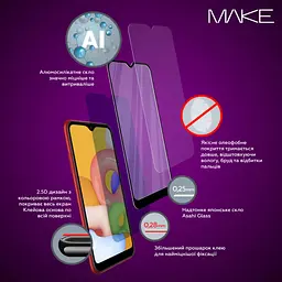 Скло захисне MAKE Infinix Smart 8 Plus/8 Pro (MGF-IS8PL/8P) - мініатюра 6