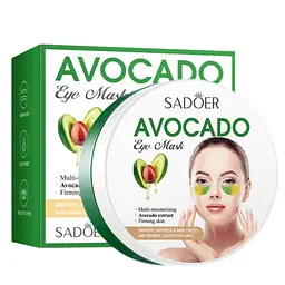 Патчі для шкіри навколо очей зволожувальні Sadoer Avocado Eye Mask, 60 шт