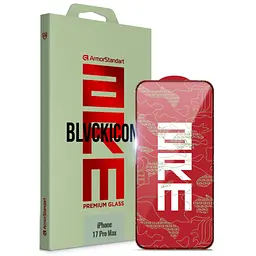 Скло захисне Armorstandart Icon Apple iPhone 17 Pro Max Black (ARM88500)