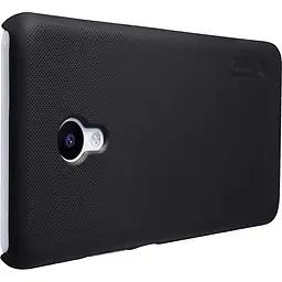 Чохол-накладка Nillkin Super Frosted Shield Meizu M5 Black - мініатюра 5