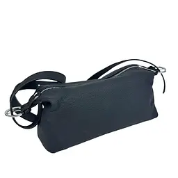 Жіноча чорна маленька чорна сумка Olivia Leather B24-W-2032A - мініатюра 3