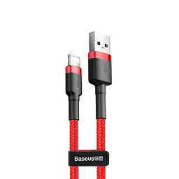 Кабель Baseus Cafule Lightning 1.5A (2m) red (CALKLF-C09)