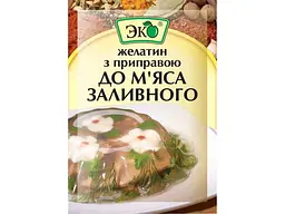 Желатин з приправою ЕКО до м'яса 20 г заливний