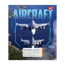 Зошит Yes Aircraft А5 60 аркушів лінія (767152), в асортименті - мініатюра 6