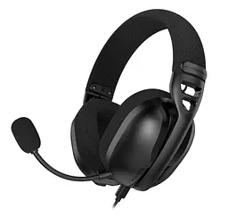 Ігрові навушники з мікрофоном HATOR ESH-10B HYPERPUNK 3 USB 7.1 Hi-Res SyncHUB Black - мініатюра 3