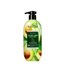 Гель для душу зволожуючий Sadoer Avocado Body Wash 400 ml SD57003