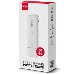 Маршрутизатор мобільний WIFI роутер ERGO W023-CRC9 3G/4G (cat4) USB Wi-Fi router +ant.connector - мініатюра 7