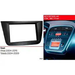 Перехідна рамка Seat Altea, Toledo ACV 281328-44 - мініатюра 3