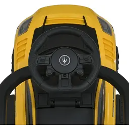 Дитяча каталка-толокар 2 в 1 Bambi M 5106-6 з батьківською ручкою жовтий - мініатюра 5