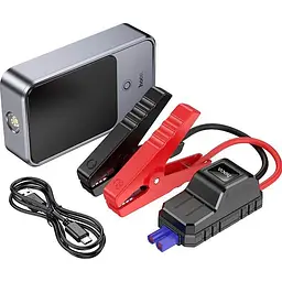 Пуско-зарядний пристрій Hoco QS7 Source 10000mAh Gray [150876] - мініатюра 6
