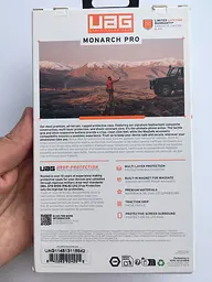 Чохол протиударний UAG Monarch Pro MagSafe для iPhone 17 Pro Carbon Fiber Mallard 114513115542 - мініатюра 9