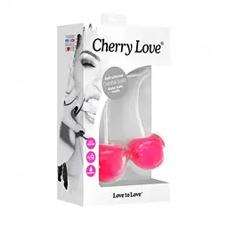 Вагінальні кульки Love To Love Cherry Love, 12 см, рожевий - мініатюра 6