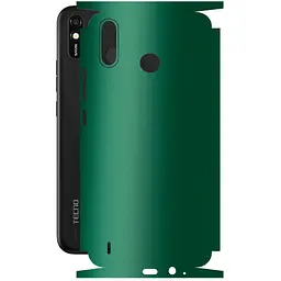Защитная пленка StatusSKIN для Tecno Spark 4 Lite Корпус Винил Зеленая