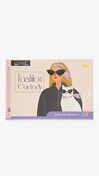 Альбом для малювання Апельсин Fashion Cat Lady АП-0303 20 аркушів