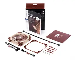 Вентилятор Noctua NF-A12x25 PWM для корпусу 120x120x25мм SSO2 450 - 2000 об/хв 18.8-22,6 дБ 4pin PWM