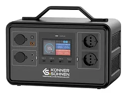 Електростанція портативна Konner&Sohnen KS 1200PS - мініатюра 2