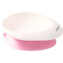 Мисочка BabyOno з присоскою та ложечкою рожева (1077/02) - мініатюра 2