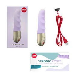 Мініпульсатор Fun Factory STRONIC PETITE pastel lilac, 8 режимів, підходить для початківців - мініатюра 7