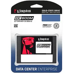 Накопичувач SSD 1.9TB Kingston DC600M 2.5" SATAIII 3D TLC - мініатюра 3
