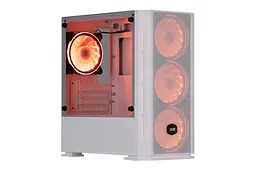 2E Gaming Корпус Calleo GB700W без БЖ 2xUSB3.0, 1xUSB2.0, 4x120мм ARGB, VGA 320мм, LCS ready, контролер з пультом, TG Side Window, mATX, білий - мініатюра 5