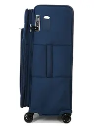Валіза велика Airtex 829 поліестер TSA замок Темно-синій - мініатюра 6