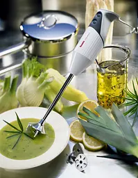 Блендер Bamix професійний Gastro Pro-2 білий G200 (3 насадки) 1032.021 - мініатюра 2