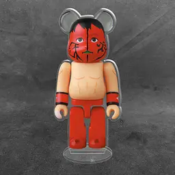 Акрилова колекційна фігурка Bearbrick Wrestling