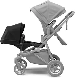 Прогулянкове крісло Thule Sleek Sibling Seat Black on Black (TH 11000208) - мініатюра 3