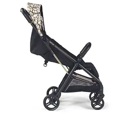Прогулянкова компактна коляска Peg-Perego Selfie Grafic Gold, золотий з чорним (IP22000000AB50RO01) - мініатюра 3