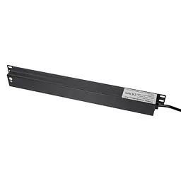 Блок розеток Trinix TRX-PDU/8M-16А Black для комутаційної шафи 19" на 8 розеток, з вимикачем (25-00110) - мініатюра 4