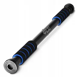 Турнік розсувний 4FIZJO Basic 61.5-100 см Black/Blue (P-5905973402705) - мініатюра 6