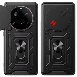 Чохол Ummi Camshield Serge Ring для Xiaomi 15 Ultra Чорний / Black - мініатюра 2