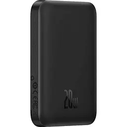 Зовнішній акумулятор Baseus Magnetic Bracket Mini 6000mAh 20W Black (PPCX020001) [101227] - мініатюра 3