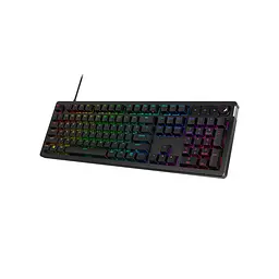 Клавіатура механічна Alloy Rise 106key, Red, USB-A, EN/UA, RGB, чорний HyperX teh0013885 - мініатюра 3