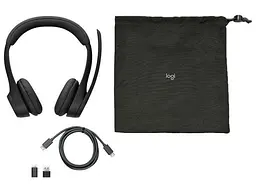Спеціалізована гарнітура Logitech Zone 305 Business Wireless Black (981-001451) - мініатюра 7