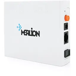 Абонентський термінал Merlion EPON 1100GZB (ONU) (123*93*60 ) 0,19 кг (100*65*21)