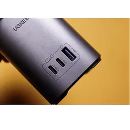 Адаптер живлення - зарядний пристрій Ugreen CD342 100 W 2-in-1 GaN Charging Station (15076) - мініатюра 5