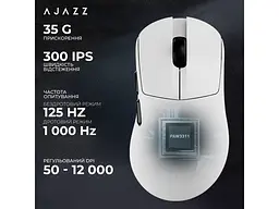 Миша Ajazz AJ179 V2 Max White (AJ179-V2-MAX-W) - мініатюра 6