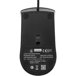 Мишка Lenovo 120 USB Black (GY51L52636) - мініатюра 6