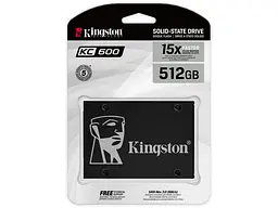 SSD-накопичувач Kingston KC600 512 GB (SKC600/512G) - мініатюра 3
