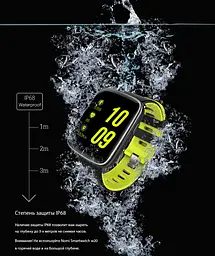 Розумний годинник Nomi Watch W20 водонепроникний спорт браслет ip68 - мініатюра 5
