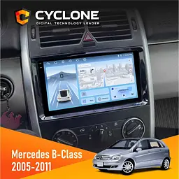 Штатна магнітола Mercedes-Benz B-Class (W245) 2005-2011 Cyclone C9-012 4x64 DSP 4G Cyclone (НФ-00007332)