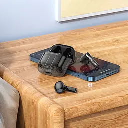 Bluetooth Стерео Гарнітура Borofone BW23 Чорний - мініатюра 3