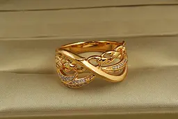 Кільце Xuping Jewelry Сварог р 16 золотисте