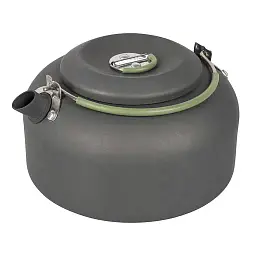 Чайник Bo-Camp Hard Anodized Anthracite/Green 1.4 л сірий (2200410) - мініатюра 2