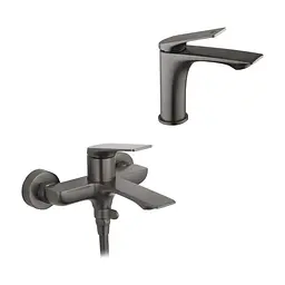Душовий гарнітур Kroner Graz-GRP060 + змішувач Graz-GRP010 (CVS30153)