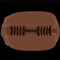 Мастурбатор Slider Double-Ended Masturbator Ass and Vagina Brown - мініатюра 11