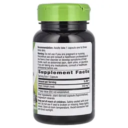 Натуральна добавка Nature's Way Black Cohosh Root 540 mg 100 вегакапсул - мініатюра 2