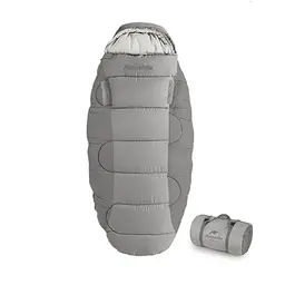 Спальник Naturehike PS200 (NH20MSD03) +9°С - правий - сірий - мініатюра 4