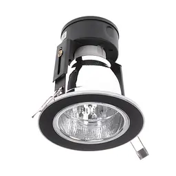 Світильник стельовий Brille врізний VDL-30/11 BLACK/CHR 166612
